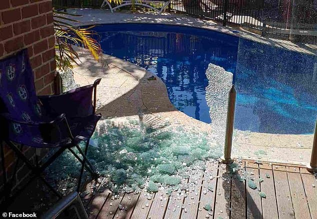 Brisbane Glass Pool Fence EXPLODES